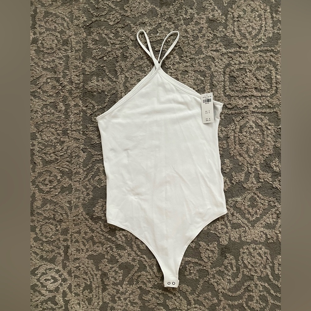 NWT A&F Halter Bodysuit